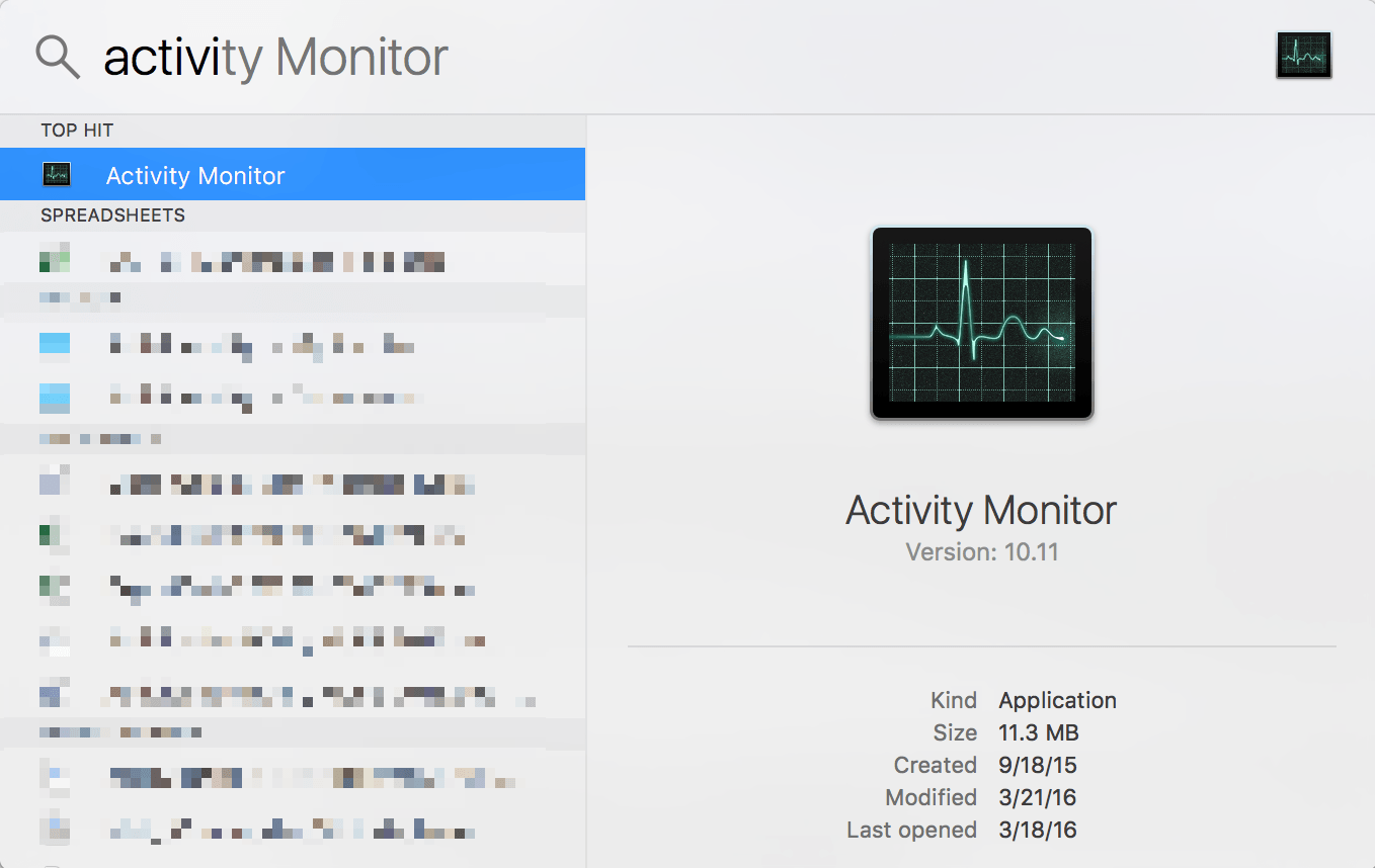 whers is activity monitor for mac book pro, mac os sierra using 10.12.6